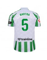 Moške Nogometnih dresov Real Betis Marc Bartra #5 Domači 2024-25 Kratki rokavi